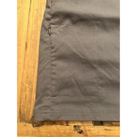 Prana Size 4 Halle Skort Skirt Hiking Zipper Pocket Gorpcore Gray Granola Girl - Picture 2 of 12